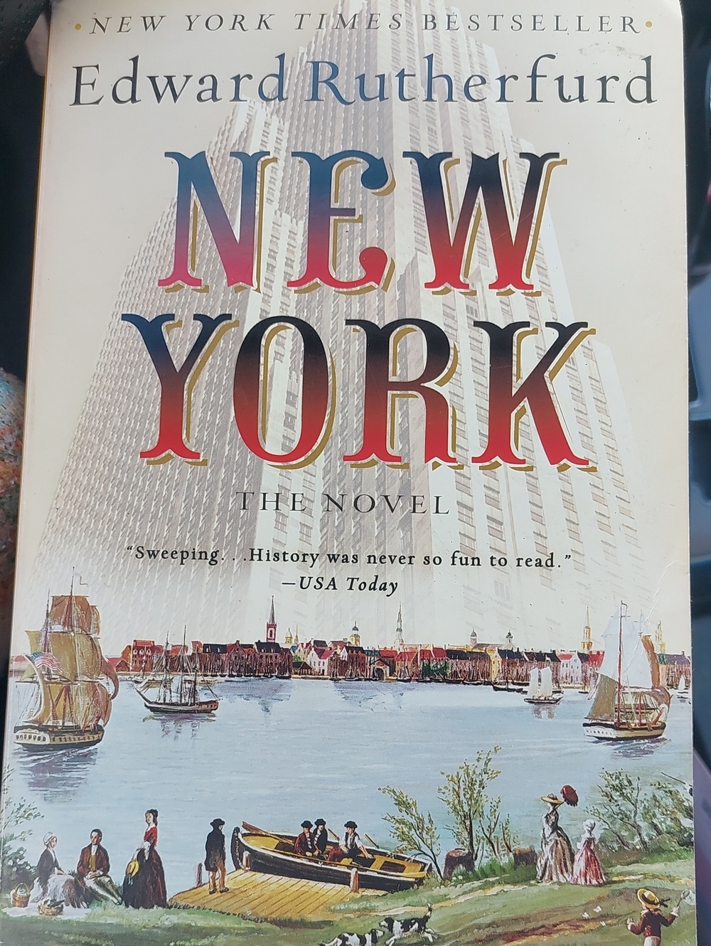 Edward Rutherfurd NEW YORK The Novel Paperback Book